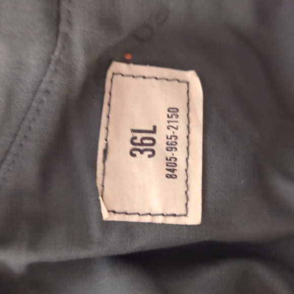 Vintage 80s Army Green Trench Coat Belted Military Raincoat Minimalist Utility - Picture 8 of 9